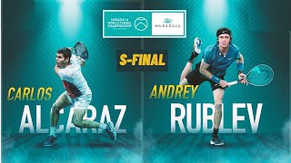 Carlos Alcaraz vs Andrey Rublev | 2022 Mubadala World Tennis Championship SF