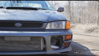 JDM STI Swap 2.5RS POV Dirt Road Drive (Car Review Teaser)