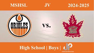 Osseo Orioles vs. Maple Grove Crimson | Boys JV Hockey