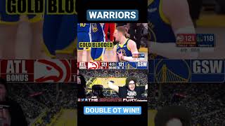 Warriors Double Overtime Win Reactions with @RochaEntertainment #dubnation #nba #hawks