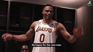 "Be happy for the next man" - Lakers Locker Room Reacts to 5th Straight Win