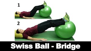 Swiss Ball - Bridge - Ask Doctor Jo