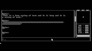 Python Console Project | RPG Stuff | Text based!