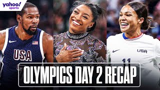 OLYMPICS - Day 2 recap: SIMONE Biles, Kevin DURANT, Sophia SMITH all shine in big day | Yahoo Sports