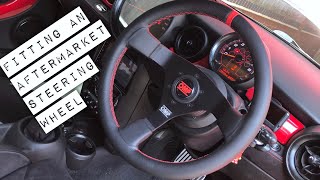 Mini 2nd Gen How to fit an Aftermarket Steering Wheel to an R56 R55 One Cooper S JCW