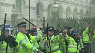 RAW - Riot in London sparked by Re-Election of David Cameron