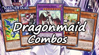 Yu-Gi-Oh! Master Duel - DRAGUNITY DRAGONMAID COMBOS YOU NEED TO KNOW!!!