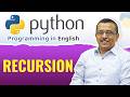 Recursion | Python Programming in English 💻 | Learn with Imthias 📘