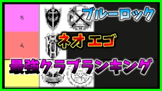 【ブルーロック】ネオエゴイストリーグ内最強チームランキング！　ゆっくり考察　#ブルーロック