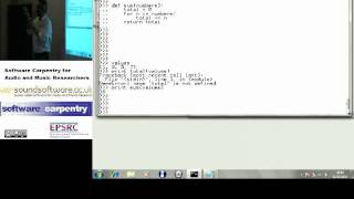 Functions, variables, and scopes in Python (Software Carpentry)