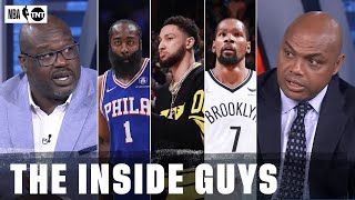 Chuck & Shaq Go OFF On James Harden's Performances in Big Games As Nets DOMINATE Sixers | NBA on TNT