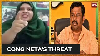Congress Neta Openly Threatens T Raja Singh Amid Prophet Remark, Massive Protest In Hyderabad