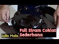 Full siram coklat ganache | Kue ultah coklat sederhana | Jollis Malis