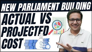 India new Parliament building - Actual cost vs projected? #shorts