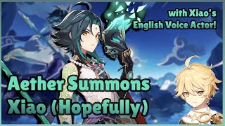 Aether’s Voice Actor Pulls for Xiao! (Featuring Xiao's English VA) | Genshin Impact