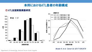 成人T細胞白血病・リンパ腫 －疫学・診断ー 棟方理　～主に医療者向け～【国立がん研究センター希少がんセンター】