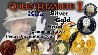 Queen Elizabeth Gold and Silver Coins, Silver proof coins, commemorative coins, @tandangbaryatv