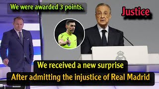 Urgent: Perez receives a surprise for Real Madrid after stopping the referee of the Espanyol match!