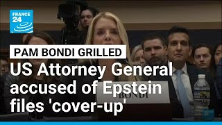 Democratic lawmakers accuse US attorney general of Epstein file 'cover-up' • FRANCE 24 English