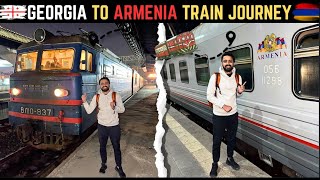 FIRST CLASS Train Journey (Georgia to Armenia) 🇬🇪🇦🇲