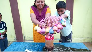 Coco Cola vs Water balloon | கோகோ கோளாவில் இப்படி ஒரு அதிசயமா ?? Mrs.Abi Time