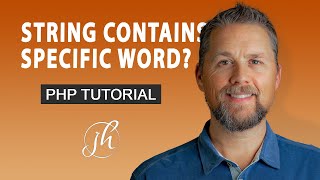 How to check if a string contains a specific word in PHP | PHP Tutorial