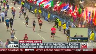 Boston Marathon Explosion Caught On Tape