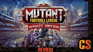 MUTANT FOOTBALL LEAGUE DYNASTY EDITION - REVIEW