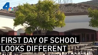 First Day of School Looks Different, as Distance Learning Gets Underway at SoCal School | NBCLA