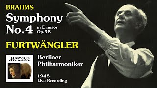 ブラームス Brahms: 交響曲 第4番 ホ短調 Symphony No. 4 Op. 98/フルトヴェングラー Furtwängler ベルリン・フィル Live 1948/レコード/高音質