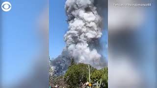 Massive fireworks explosion in Ontario, CA neighborhood