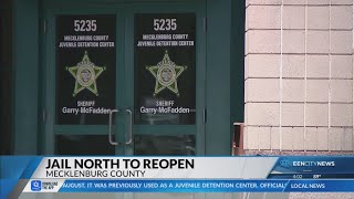Mecklenburg Sheriff’s Office to reopen Jail North due to ‘historic overcrowding’ at detention center