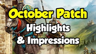 The major October 2023 patch summarized (AoE2)