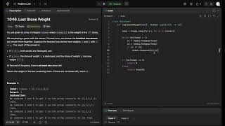 Leetcode1046 - Last Stone Weight - Python (NeetCode 62/150)