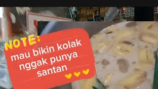 bikin kolak sama pisang