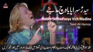Qasida - Haider Sehra Paya Wich Madine - Syed Ali Hamza - 2018