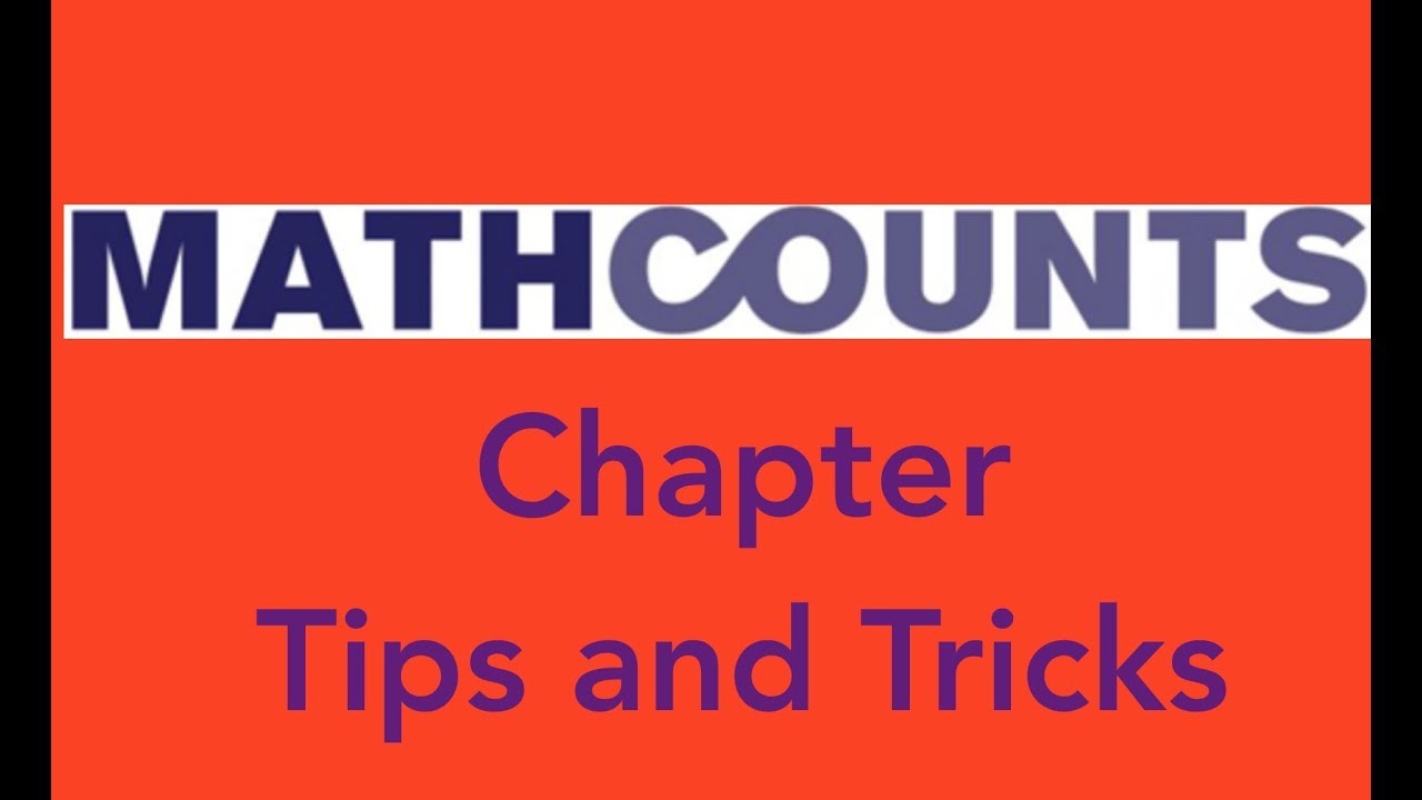 Mathcounts Tips How To Succeed At Your Competition Youtube