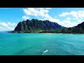 flying over lanikia 4k uhd soothing music along with beautiful nature video 4k video ultra hd