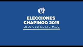 Proceso Electoral Chapingo 2019