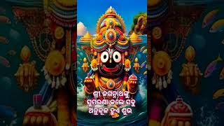 ଶ୍ରୀ ଜଗନ୍ନାଥଙ୍କୁ ସୁମରଣା କଲେ,,,,,,,🙏 ଜୟ ଜଗନ୍ନାଥ ସ୍ବାମୀ 🙏 #odia