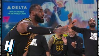 LeBron James ICES THE GAME - Game 2 | Rockets vs Lakers | September 6, 2020 NBA Playoffs