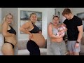 PREGNANCY TRANSFORMATION | BUMP WEEK BY WEEK WITH OUR FIRST BABY | James and Carys