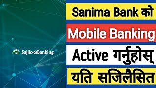 Sanima Bank Mobile Banking | Mobile Banking | Mobile Banking Kasari Active garne | Tech Information