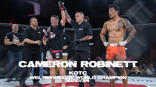 Cameron Robinett - KOTC Welterweight World Champion 10/10/24