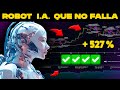 Robot De Inteligencia Artificial Que Genera un 527% De Ingresos Pasivos (No Falla Nunca)