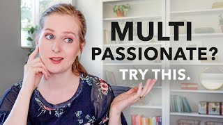 How to NICHE if You Have TOO MANY IDEAS (watch if you're multi-passionate!)