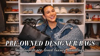 MY FAVORITE PRE-LOVED DESIGNER HANDBAGS! (where to shop resale luxury bags, ft. FASHIONPHILE) | 2024