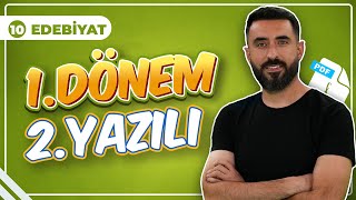 10.SINIF 1.DÖNEM 2.YAZILI SORULARI (Yeni Nesil Sorular) 💯 (10 Edebiyat Sınava Hazırlık Çalışması)