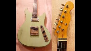 テレマス　マスタング＋テレキャスター　Mustang　Telecaster　Surf Green