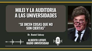 Milei y la auditoría a las universidades